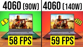 High Power Rtx 4050 4060 4070 Laptops Are A Waste 