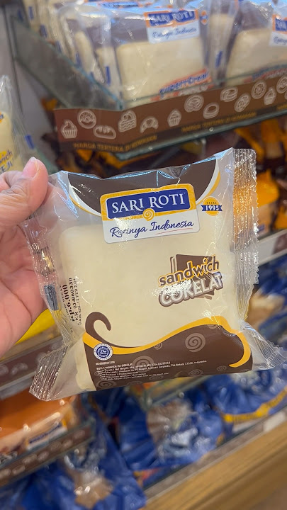 Jajan sari roti sandwich coklat rotinya indonesia #shorts #jajan