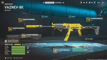 DOUBLE NUKE ☢️ NEW BEST "VAZNEV 9K" CLASS in MW2! (Best VAZNEV 9K Class Setup) - Modern Warfare 2