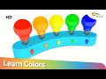 Learn Colors With Color Light Bulbs | Jack And Jill Went Up The Hill | Shemaroo Kids
