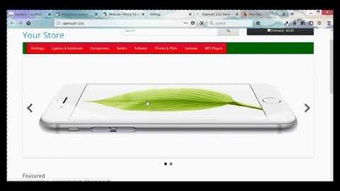OpenCart 3 CSS Styling - Main Menu (Background colors)
