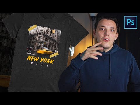 Video: Hoe Maak Je Een T-shirt In Photoshop