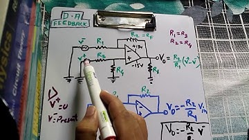 differential amp:(with feedback)derivation