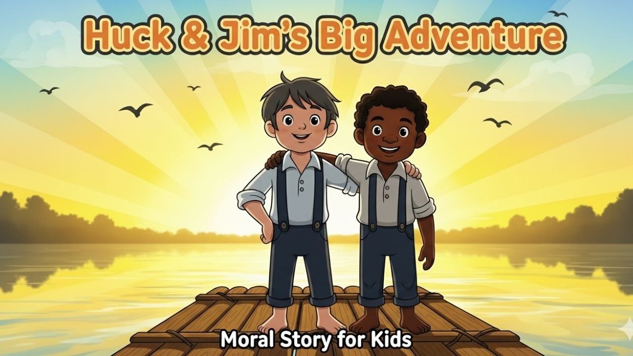 The Adventures of Huckleberry Finn | Moral Story for Kids