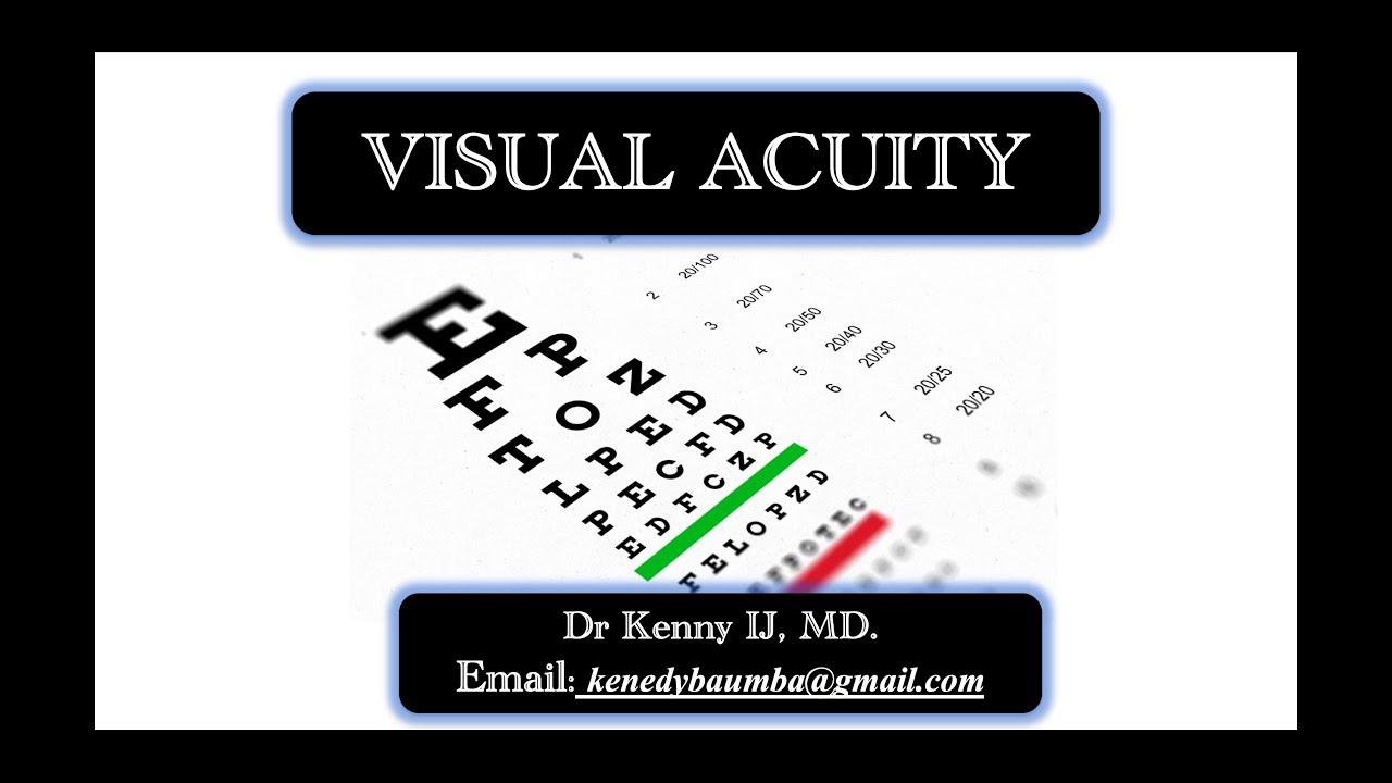 VISUAL ACUITY: INTERPRETATION - YouTube