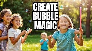 Bubble Wands  Fun & Easy Outdoor Act | DIY For Kids