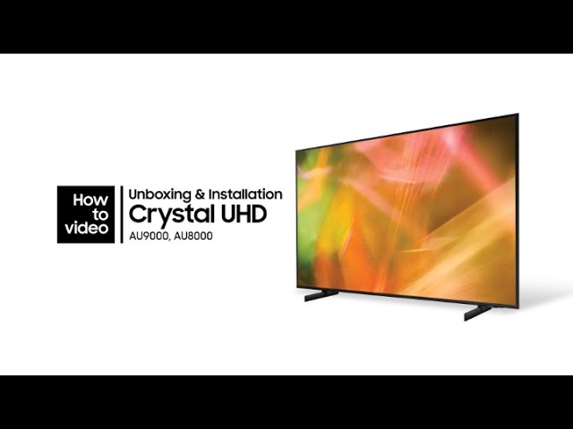 Samsung 85 AU800D Crystal UHD 4K Smart TV