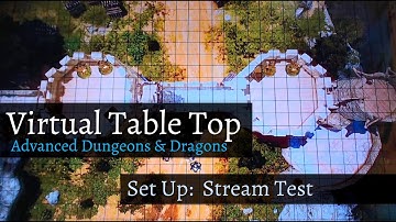 AD&D Virtual Table Top - Video Battle Map Using Black Desert Online