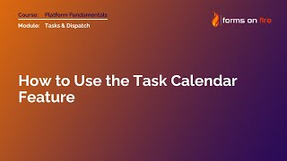 How to Use the Task Calendar Feature