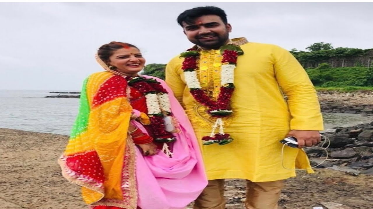 Sandeep Nahar Wife Photoshot Video !! Kaanchan k sharma !!