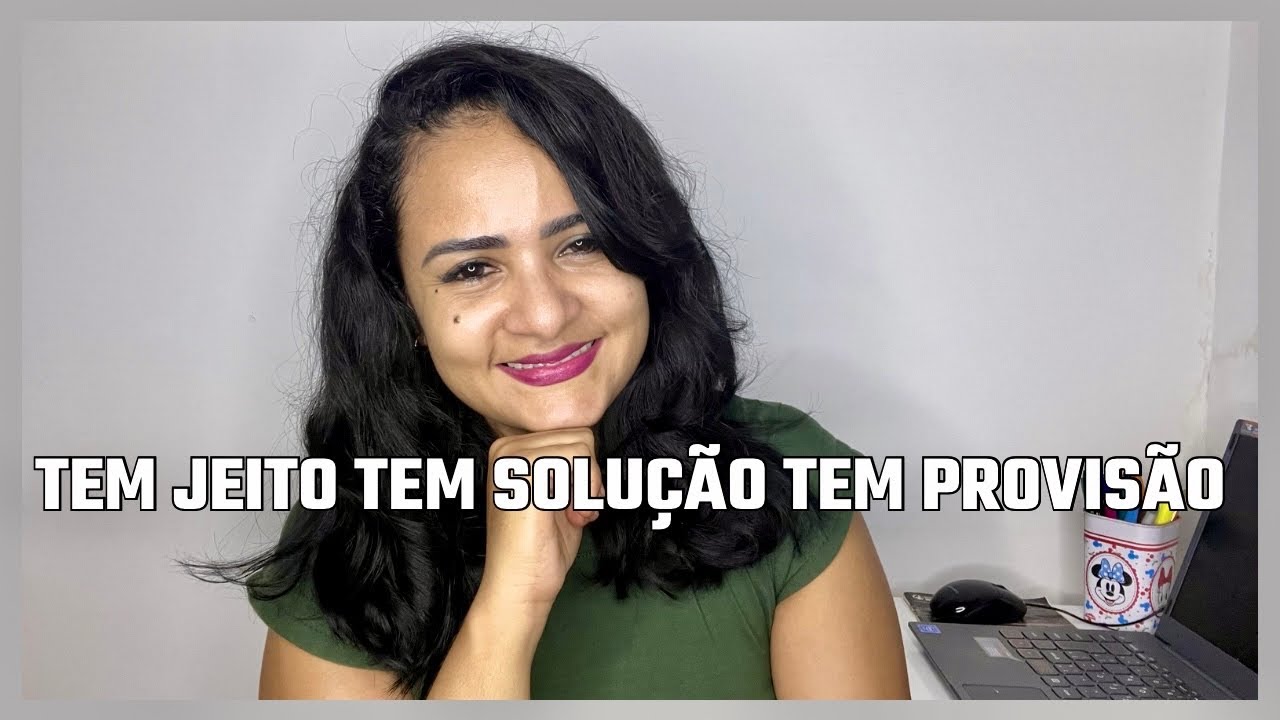 PARA ESSA SITUAÇÃO HÁ UMA PALAVRA E PORTAS LARGAS SE ABRIRÃO 