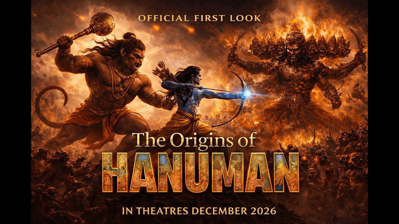 THE ORIGINS OF HANUMAN | Ramayan Epic Reimagined | First Look Trailer 2026