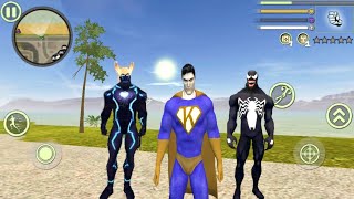 Venom Spider 🕷 rope Hero New City Gangstar #21 - New Update  Android Gameplay screenshot 5