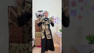 Tutorial Cara Bikin Pita Dari Kain Jarik