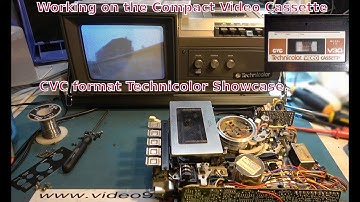 Obscure video cassette format. Technicolor CVC Showcase. Part 1.