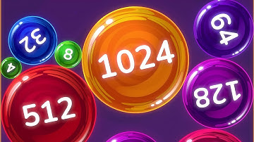 SUNBALL FUSION - Level Up Satisfying ASMR Gameplay | ( Cube Arena 2048 )