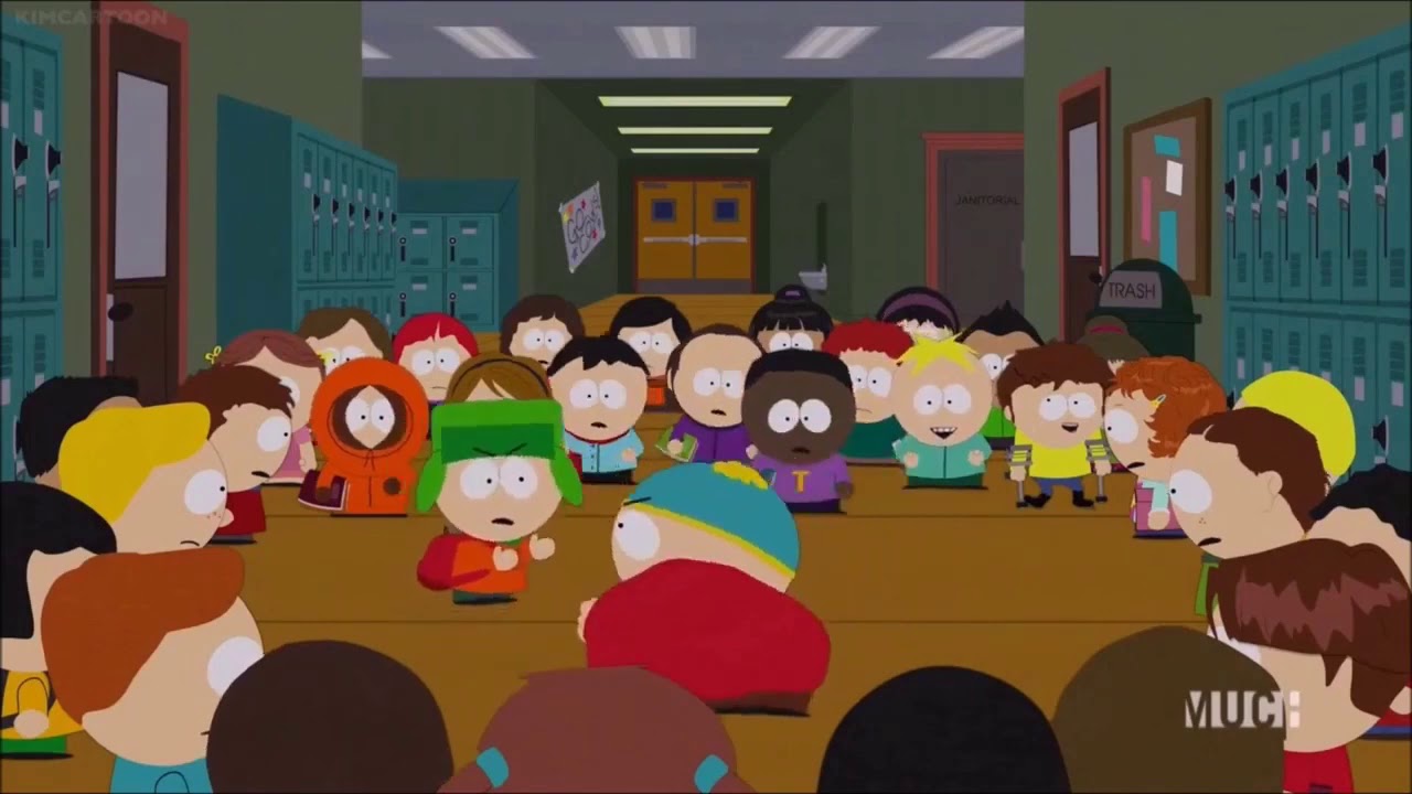 Kyle fights Cartman South Park Clip YouTube