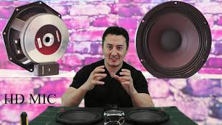 18 Sound 8M400 8' VS B&C 8PE21 8' Best car audio Midrange Speakers Vocal Sound Bass Test