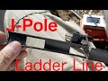 Test dune antenne jpole ladderline pour 6 m fm