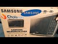 Horno Microondas Samsung MG23J5133AT Unboxin y Review Primeras Impresiones