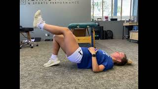 Glute Bridge Soleus Raises - Pre Running