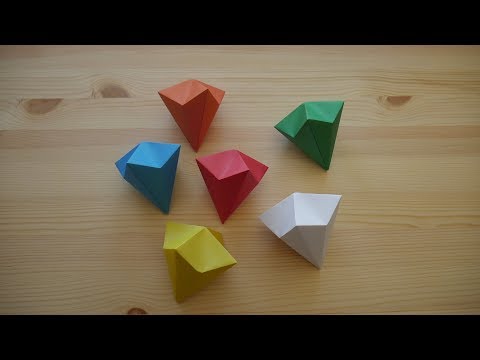 Алмаз оригами видео