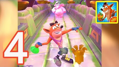 Crash Bandicoot: On the Run - Gameplay Walkthrough Part 4 (iOS, Android)