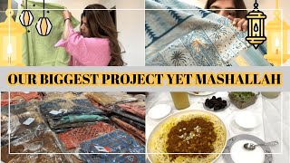 OUR BIGGEST PROJECT YET MASHALLAH - Ramzan Vlog
