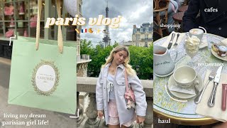 PARIS VLOG 🇫🇷 vivo la mia vita come una ragazza parigina! cafes, ristoranti, haul, shopping etc..