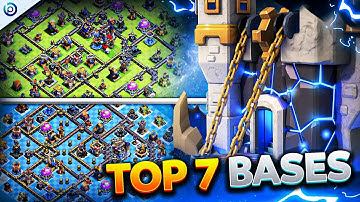 TOP 7 TH18 Best War/Legend Base with Links | Clash of Clans