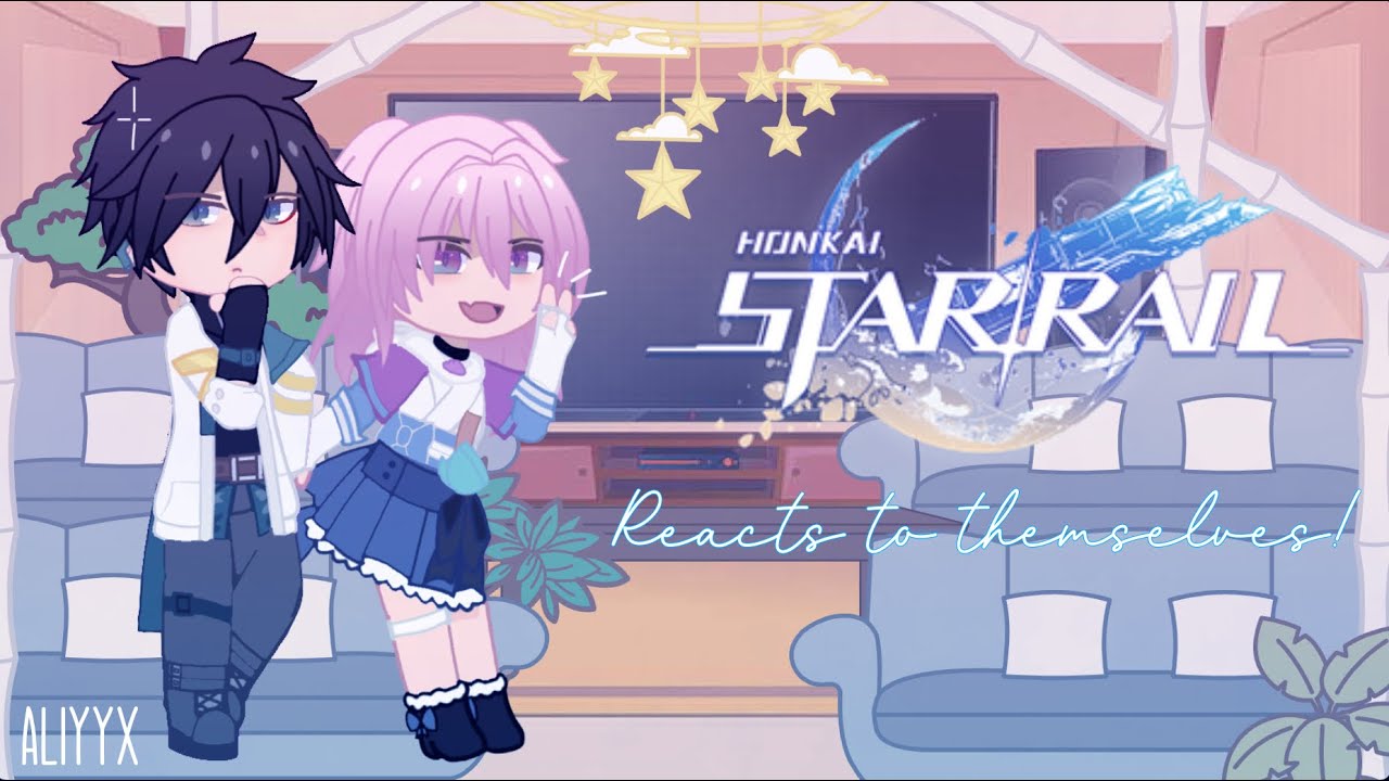 Astral Express Crew Reacts To Themselves! | Gacha Club | Honkai Star Rail