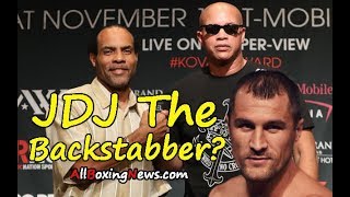 The Truth comes to Light?  John David Jackson backstabbed Sergey Kovalev?