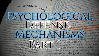 Psychological Defense Mechanisms - Part 1 + 10K SUBS FACE REVEAL @psych.osophy