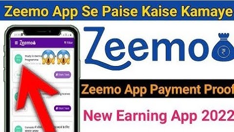 Zeemoo App Real Or Fake. पेमेंट देगा या नहीं ll