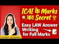 How to write answers in law?