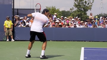 Roger Federer Forehand and Backhand 3 - 2013 Cincinnati Open
