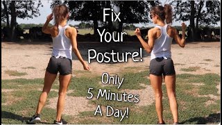 5 Minutes A Day To Correct Your Posture