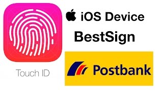iPhone TouchID Postbank Bestsign Überweisung
