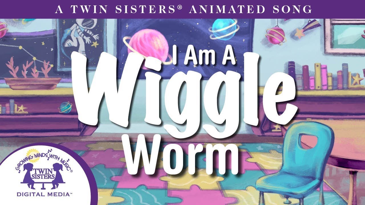 I Am a Wiggle Worm   A Twin Sisters® Animated Song!