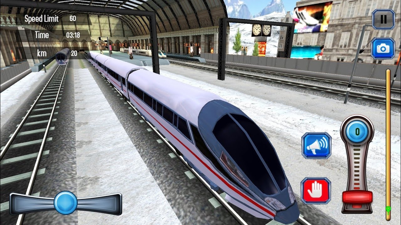 Euro Train Driving 2019 Bullet Train Game (Level 9) YouTube