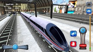 Euro Train Driving 2019 - Bullet Train Game - (Level 9) screenshot 3