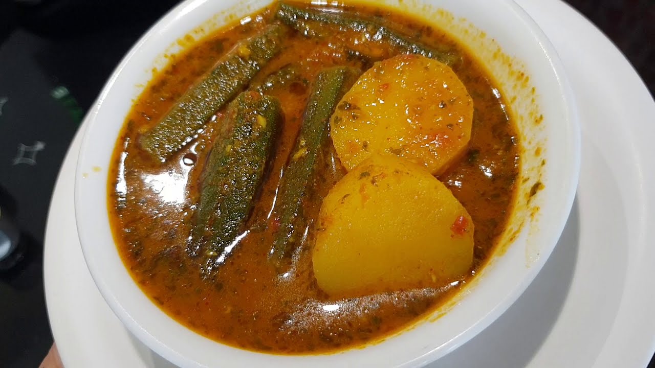 Sindhi Aloo bhindi ki sabji सिंधी थूऊम (Garlic) वाली आलू भिन्डी की सब्जी