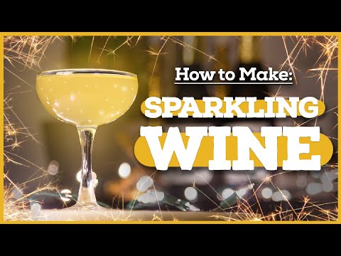 How to Make SPARKLING WINE at Home 🍾🥂