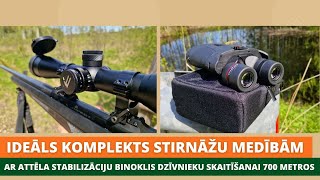 Ideāls Komplekts Stirnāžu Medībām. Kas Ir Optiskais Binoklis Ar Attēla Stabilizāciju?