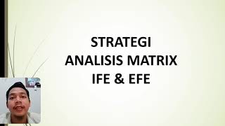 TUTORIAL LENGKAP CARA MEMBUAT STRATEGI IFE & EFE