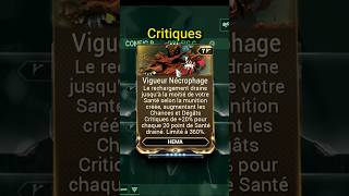 Le Nouveau #mod pour le #Hema : VIGUEUR NECROPHAGE |  #Warframe [FR]