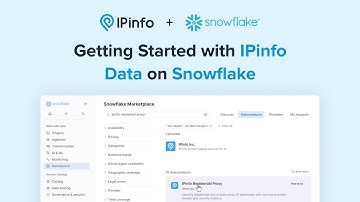 How to Use IPinfo Data in Snowflake Snowsight: Seamless Snowflake Integration Walkthrough