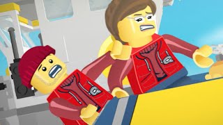 #мультики Slipping the Pole LEGO City Movie Mixer Mashup