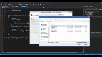 Comment relier c# avec access