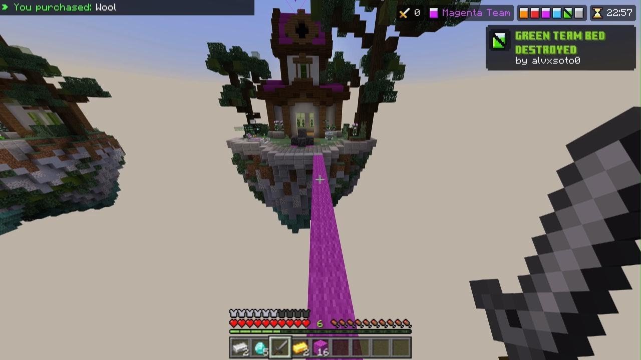 The HIVE Bedwars Controller Gameplay #2 - YouTube